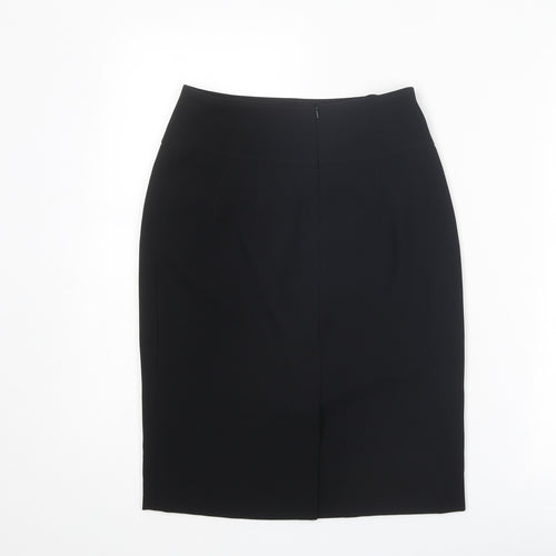 Principles Womens Black Polyester Straight & Pencil Skirt Size 6 Zip