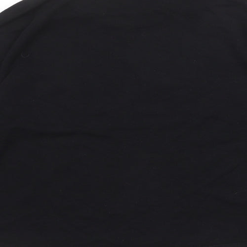 Zara Womens Black Cotton Pullover Sweatshirt Size M Pullover - Do something you can be proud of