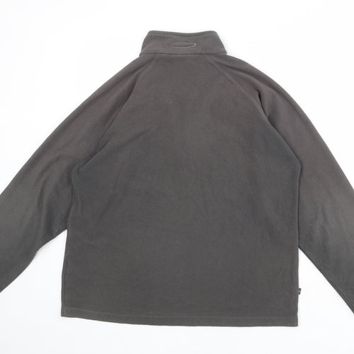 Mountain Life Mens Grey Paisley Polyester Pullover Sweatshirt Size S