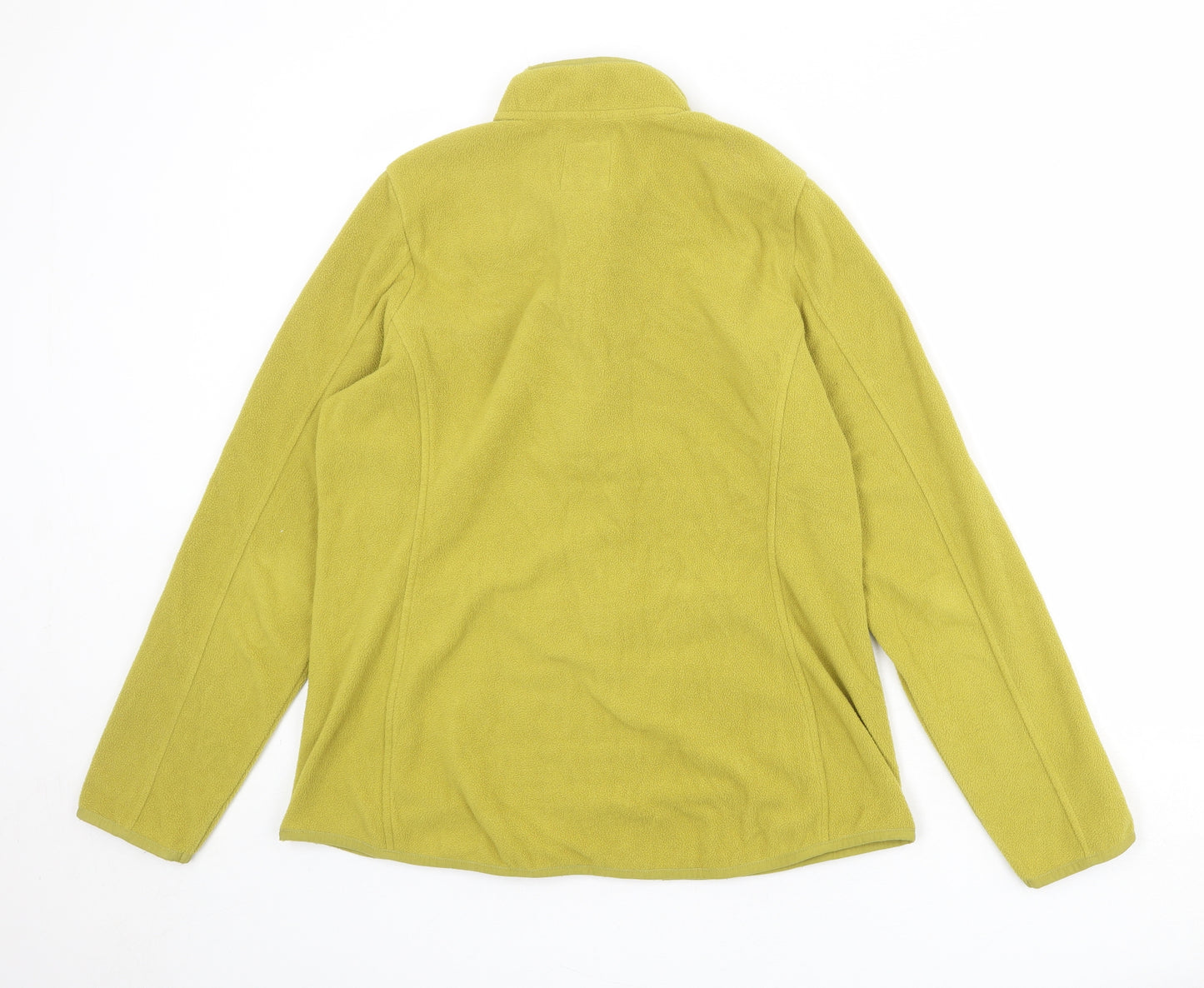 GOODMOVE Womens Green Jacket Size 14 Zip