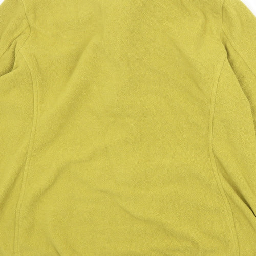 GOODMOVE Womens Green Jacket Size 14 Zip