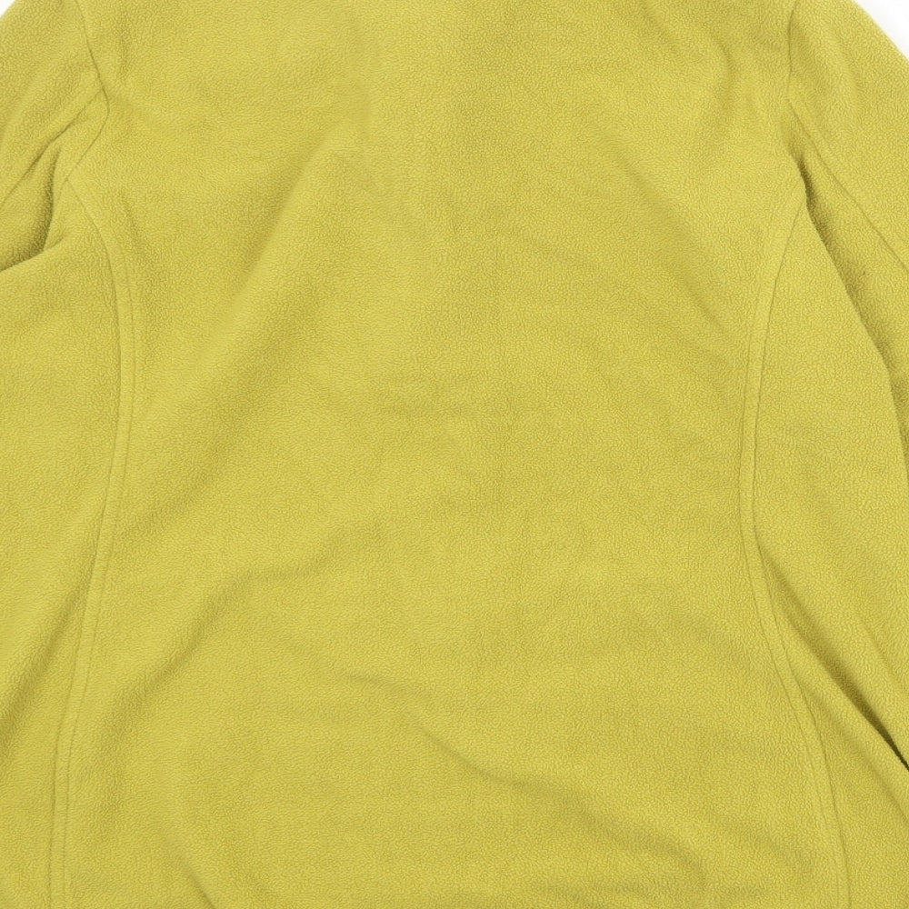GOODMOVE Womens Green Jacket Size 14 Zip