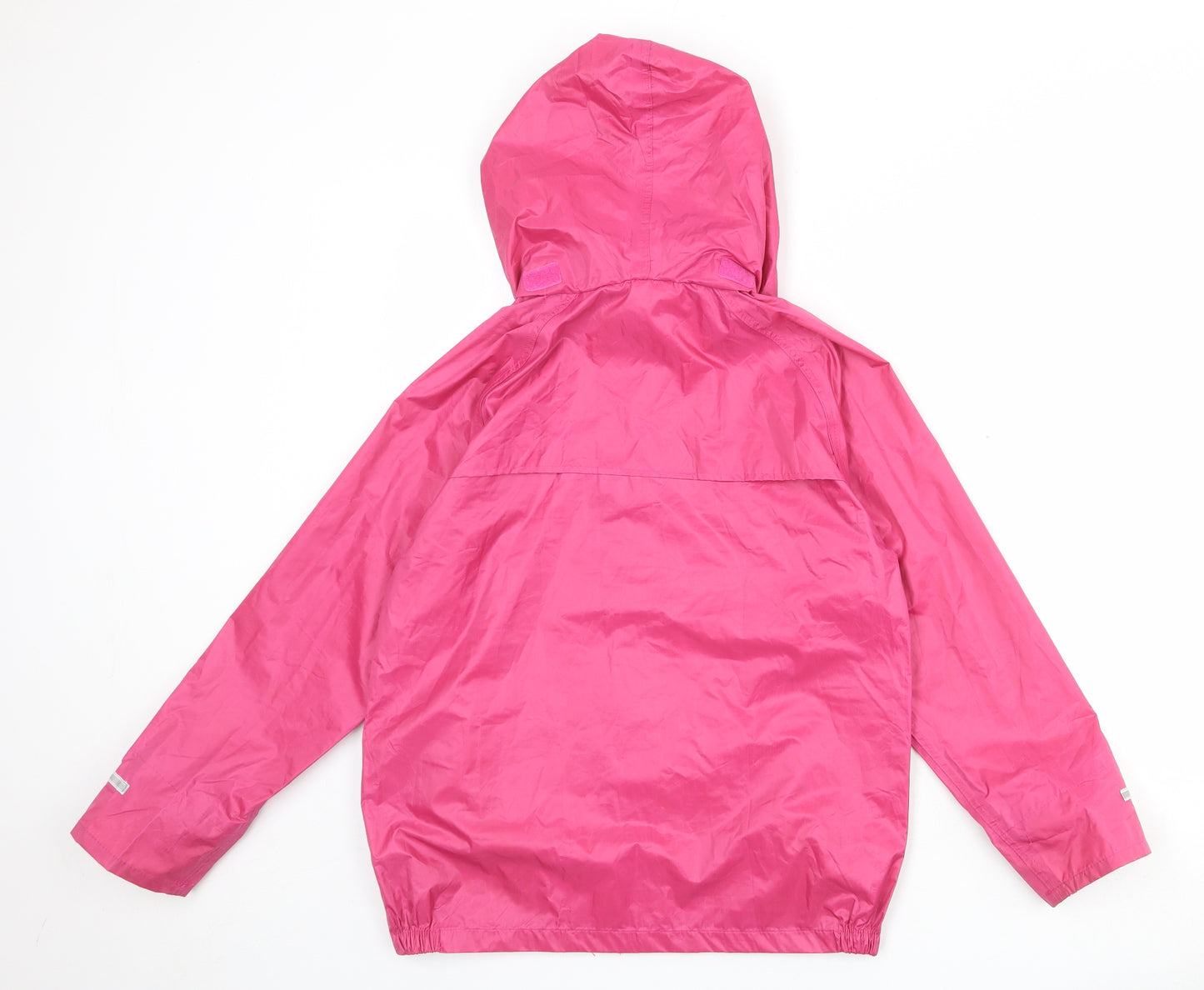 Wetplay Girls Pink Rain Coat Coat Size 11-12 Years Zip