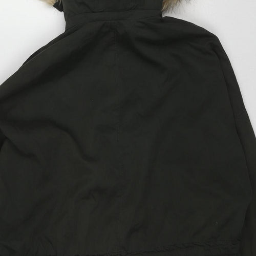 Zara Womens Green Jacket Size M Zip