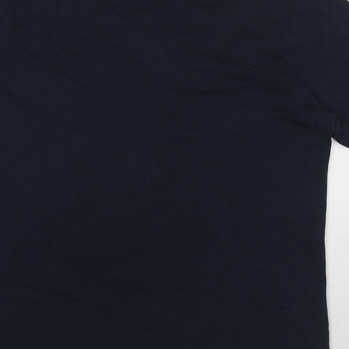 NEXT Mens Blue Cotton T-Shirt Size S Round Neck