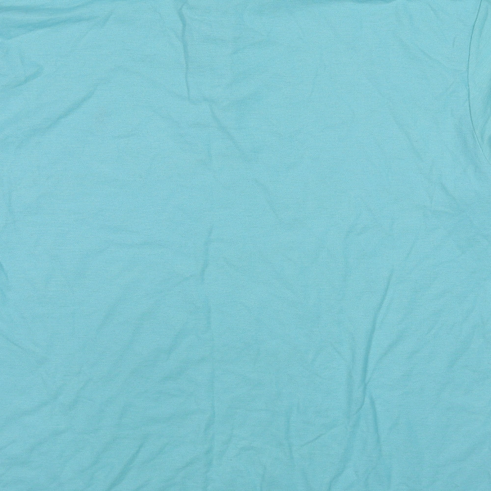 Polo Ralph Lauren Mens Blue Cotton Polo Size 2XL Collared Button