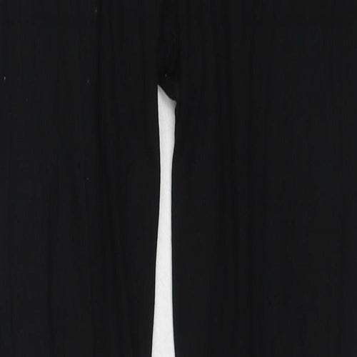 H&M Womens Black Viscose Capri Leggings Size S