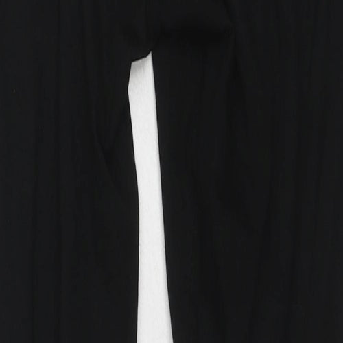 H&M Womens Black Viscose Capri Leggings Size S