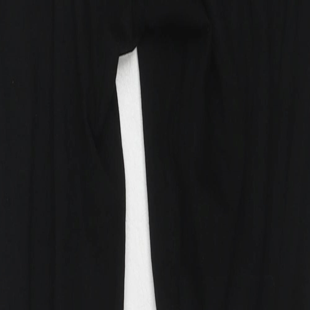 H&M Womens Black Viscose Capri Leggings Size S