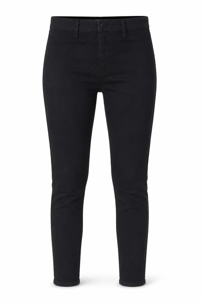 Topshop Womens Black Cotton Skinny Jeans Size 28 in L30 in Regular Zip