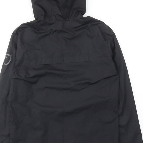 DECATHLON Boys Black Basic Jacket Jacket Size 14 Years Zip