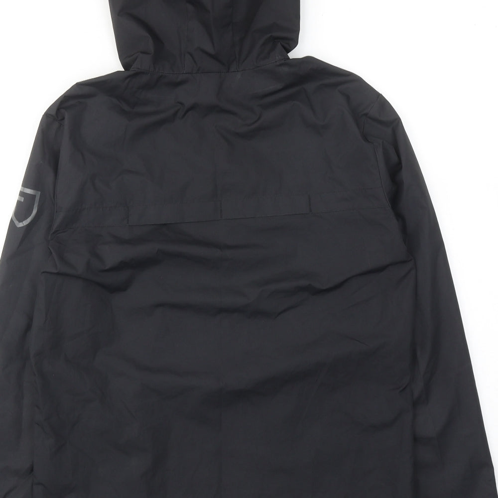 DECATHLON Boys Black Basic Jacket Jacket Size 14 Years Zip