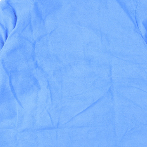 Anne De Lancay Womens Blue Jacket Size M Button