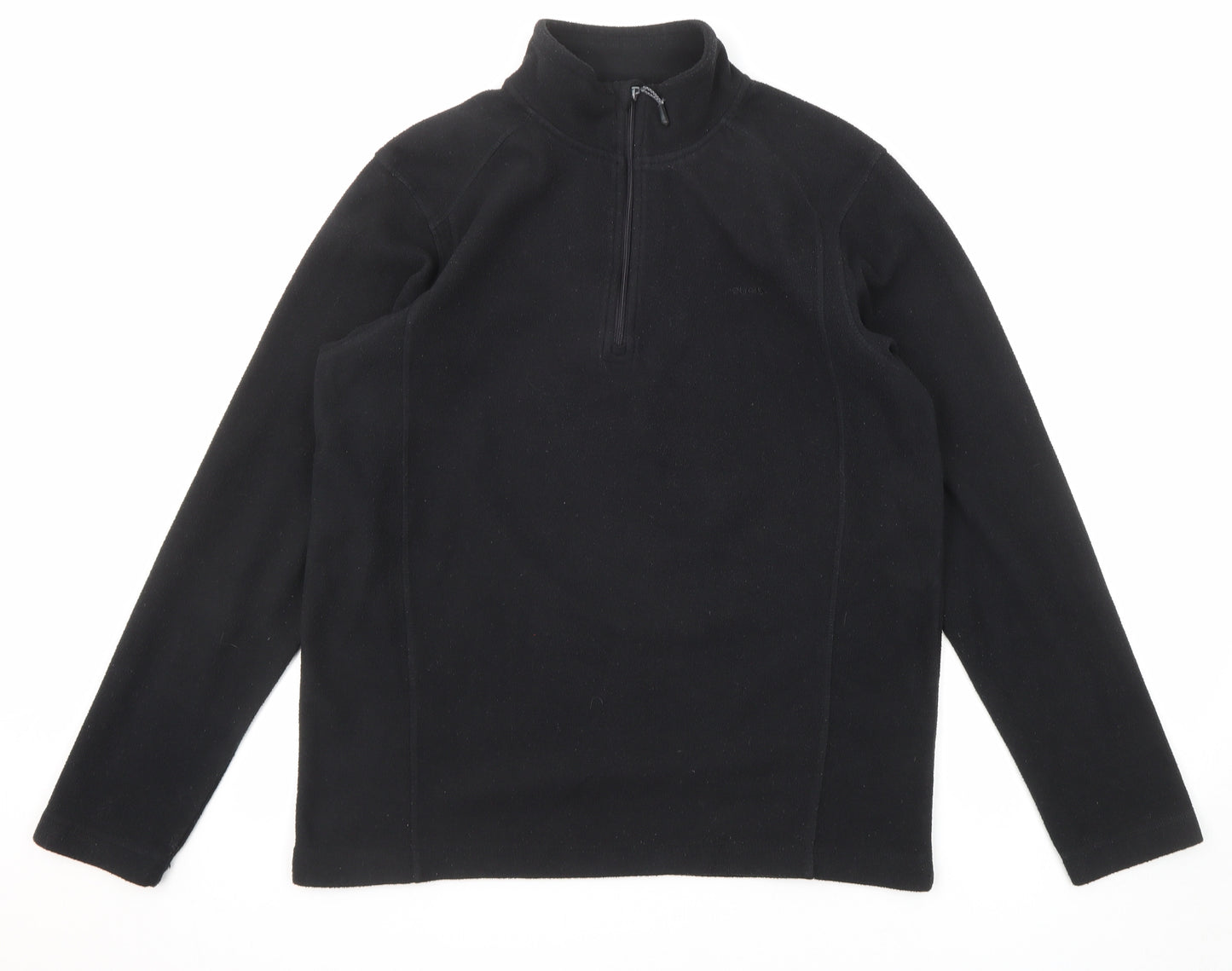 etirel Mens Black Polyester Pullover Sweatshirt Size M