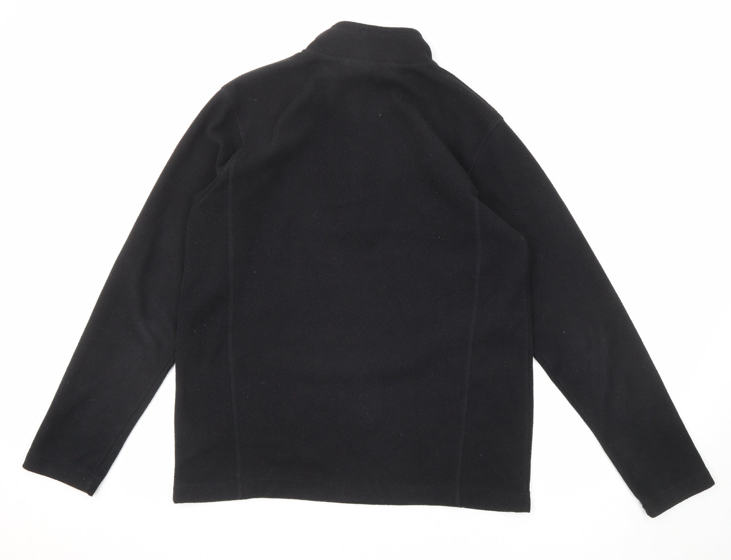 etirel Mens Black Polyester Pullover Sweatshirt Size M