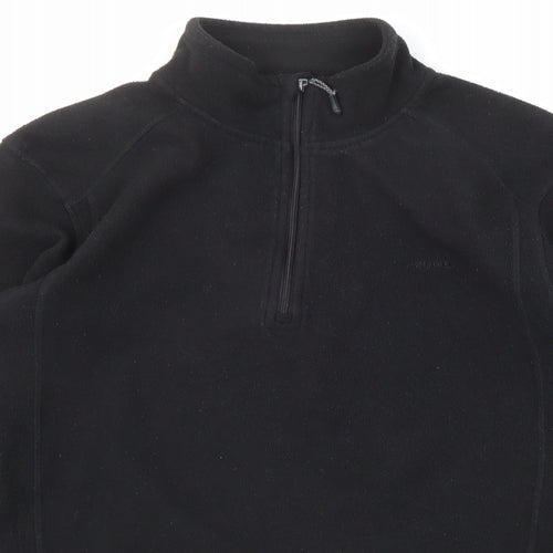 etirel Mens Black Polyester Pullover Sweatshirt Size M
