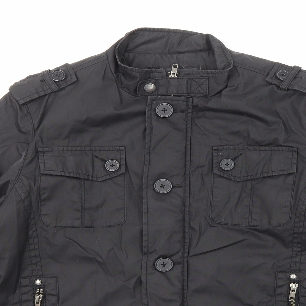 NEXT Mens Black Jacket Size S Zip