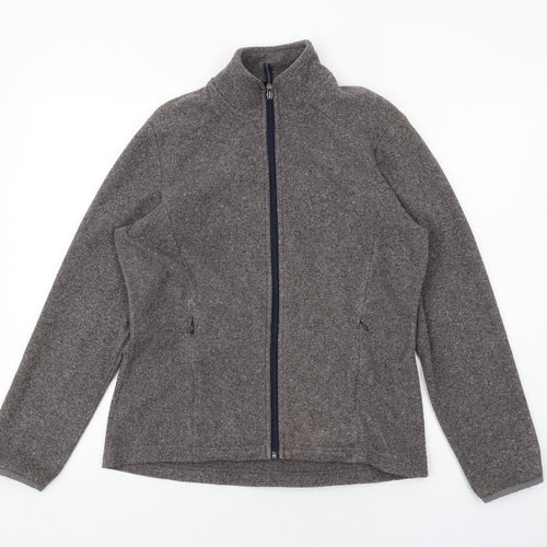 Marks and Spencer Womens Grey Jacket Size S Zip