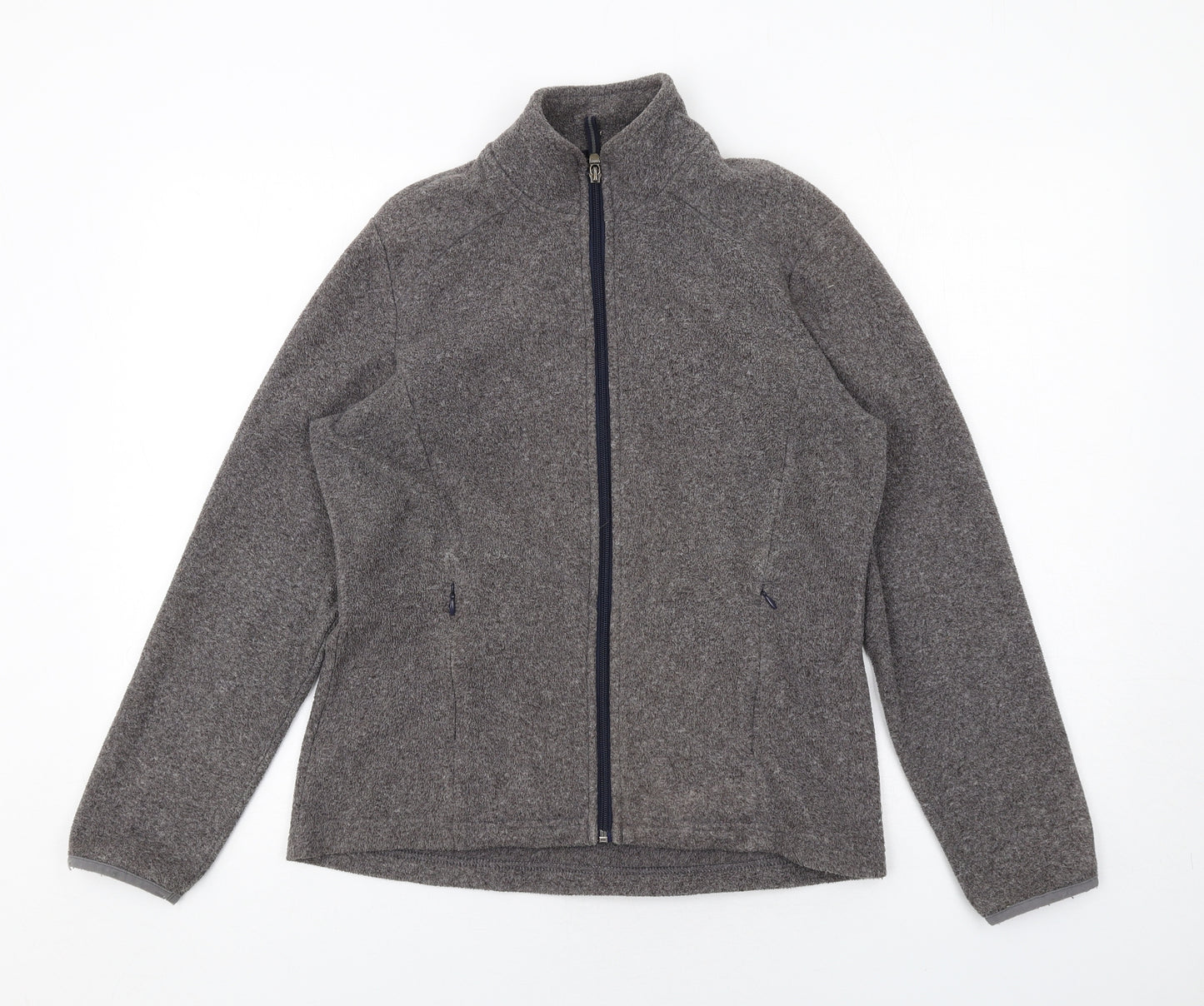 Marks and Spencer Womens Grey Jacket Size S Zip