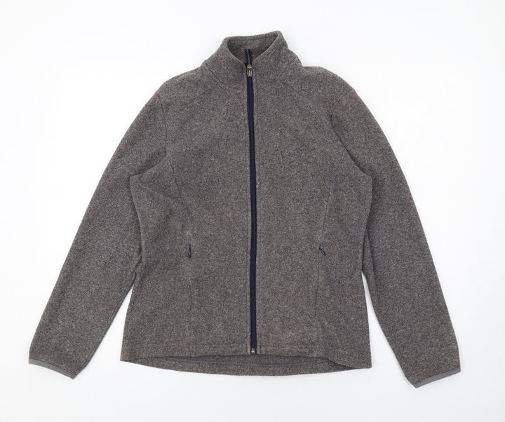Marks and Spencer Womens Grey Jacket Size S Zip