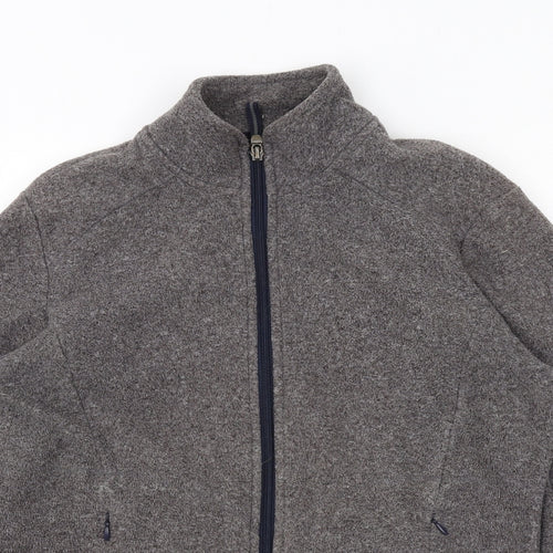 Marks and Spencer Womens Grey Jacket Size S Zip
