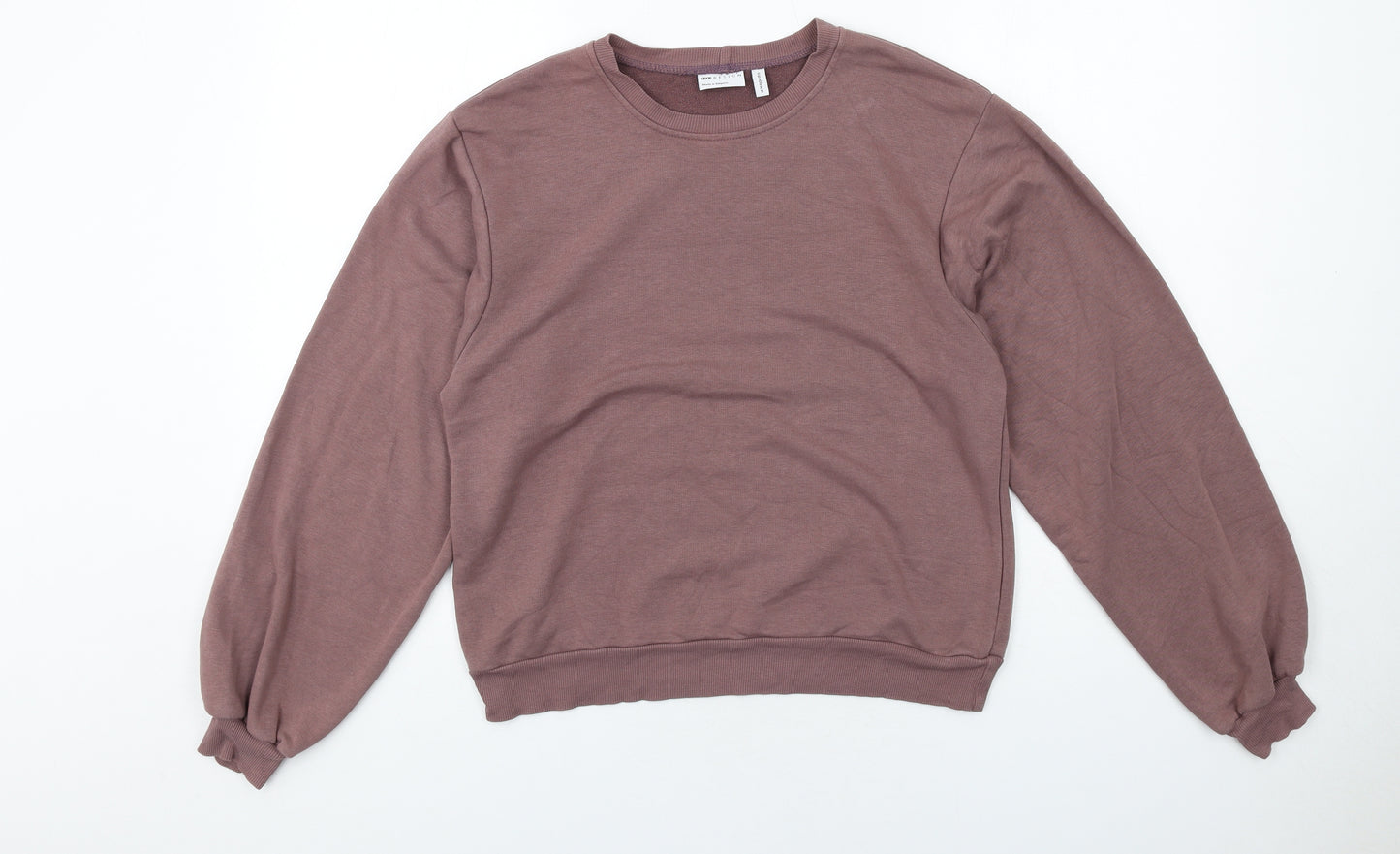 ASOS Womens Purple Cotton Pullover Sweatshirt Size 6 Pullover