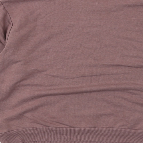 ASOS Womens Purple Cotton Pullover Sweatshirt Size 6 Pullover