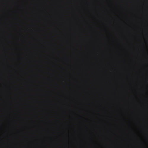 NEXT Mens Black Polyester Tuxedo Suit Jacket Size 40 Regular