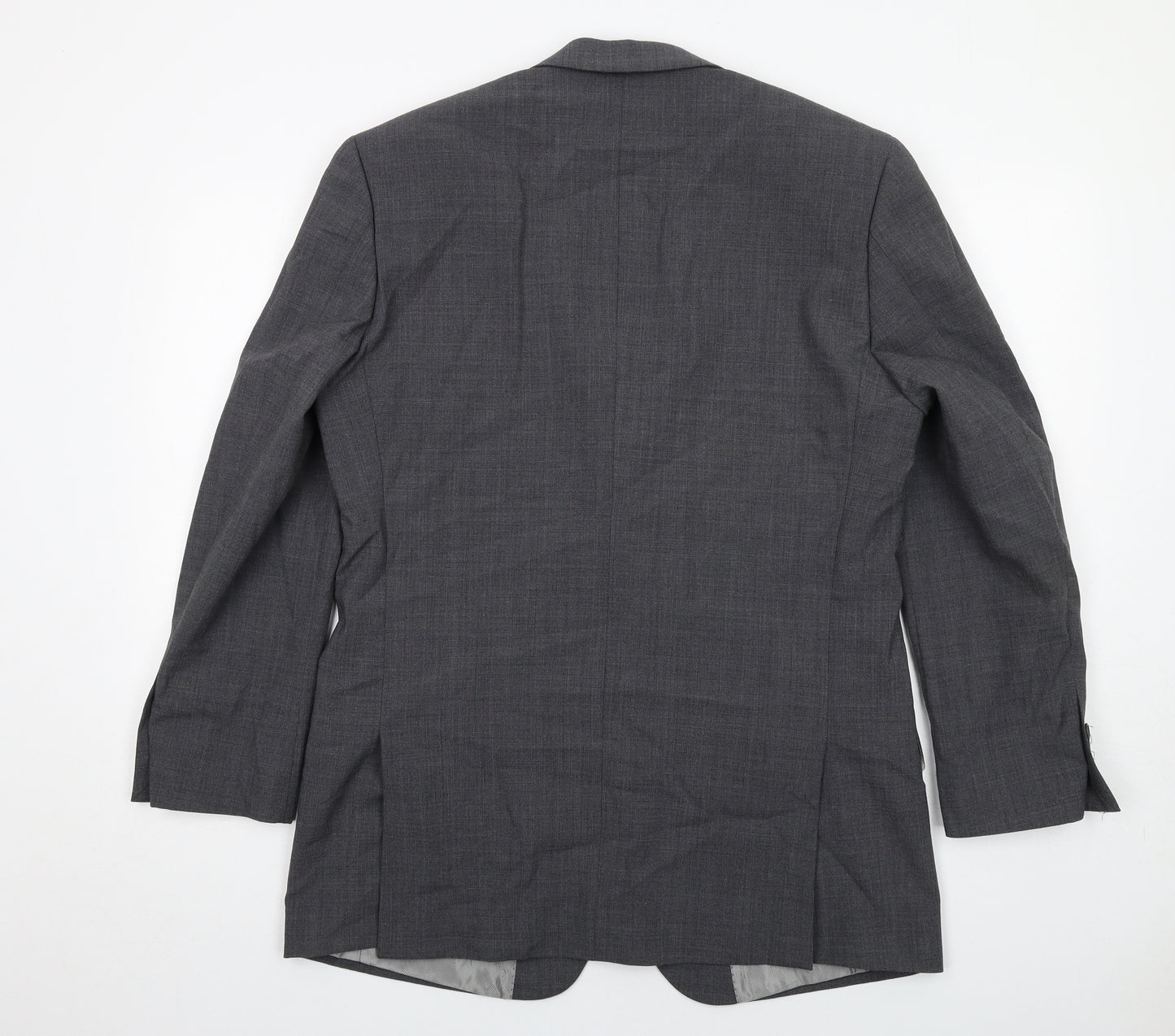 Skopes Mens Grey Wool Jacket Suit Jacket Size 38 Regular