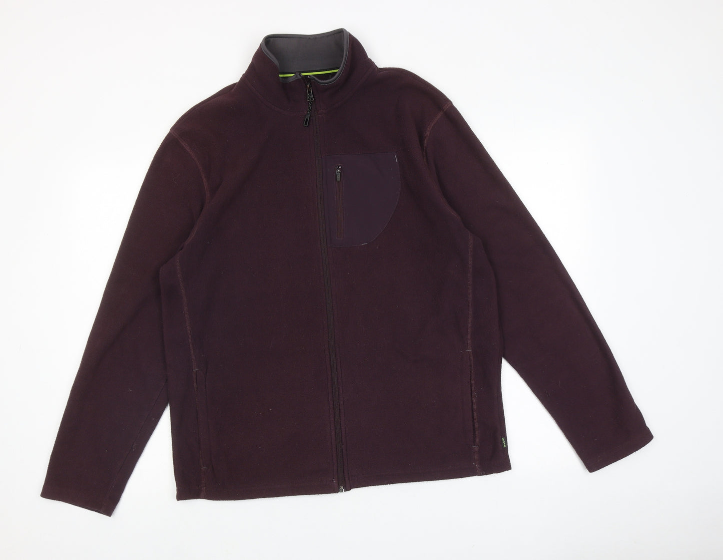 Marks and Spencer Womens Purple Jacket Size M Zip
