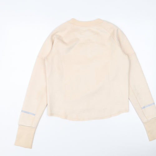 H&M Womens Pink Polyester Pullover Sweatshirt Size S Pullover - Run like no one is watching