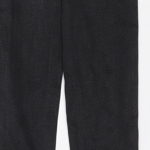 Denim & Co. Womens Black Cotton Skinny Jeans Size 10 L30 in Regular Button