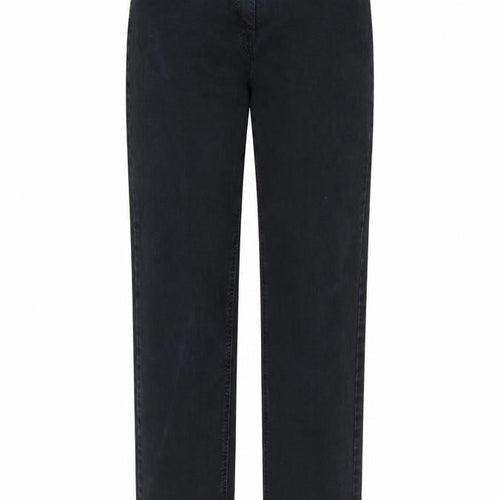 Belmonte Womens Blue Cotton Straight Jeans Size 10 L28 in Slim Button