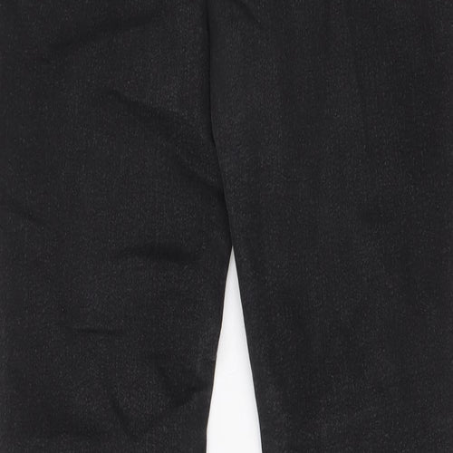 H&M Mens Black Cotton Straight Jeans Size 31 in L29 in Regular Button