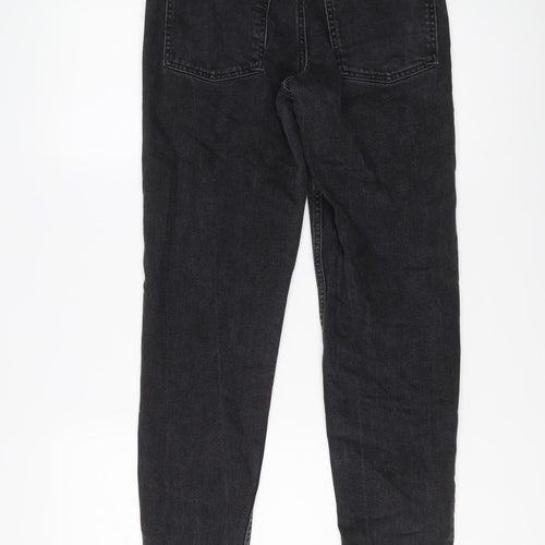 Denim & Co. Womens Black Cotton Skinny Jeans Size 8 L27 in Regular Button