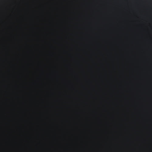 Glamorous Womens Black Polyester A-Line Size XS Round Neck Pullover