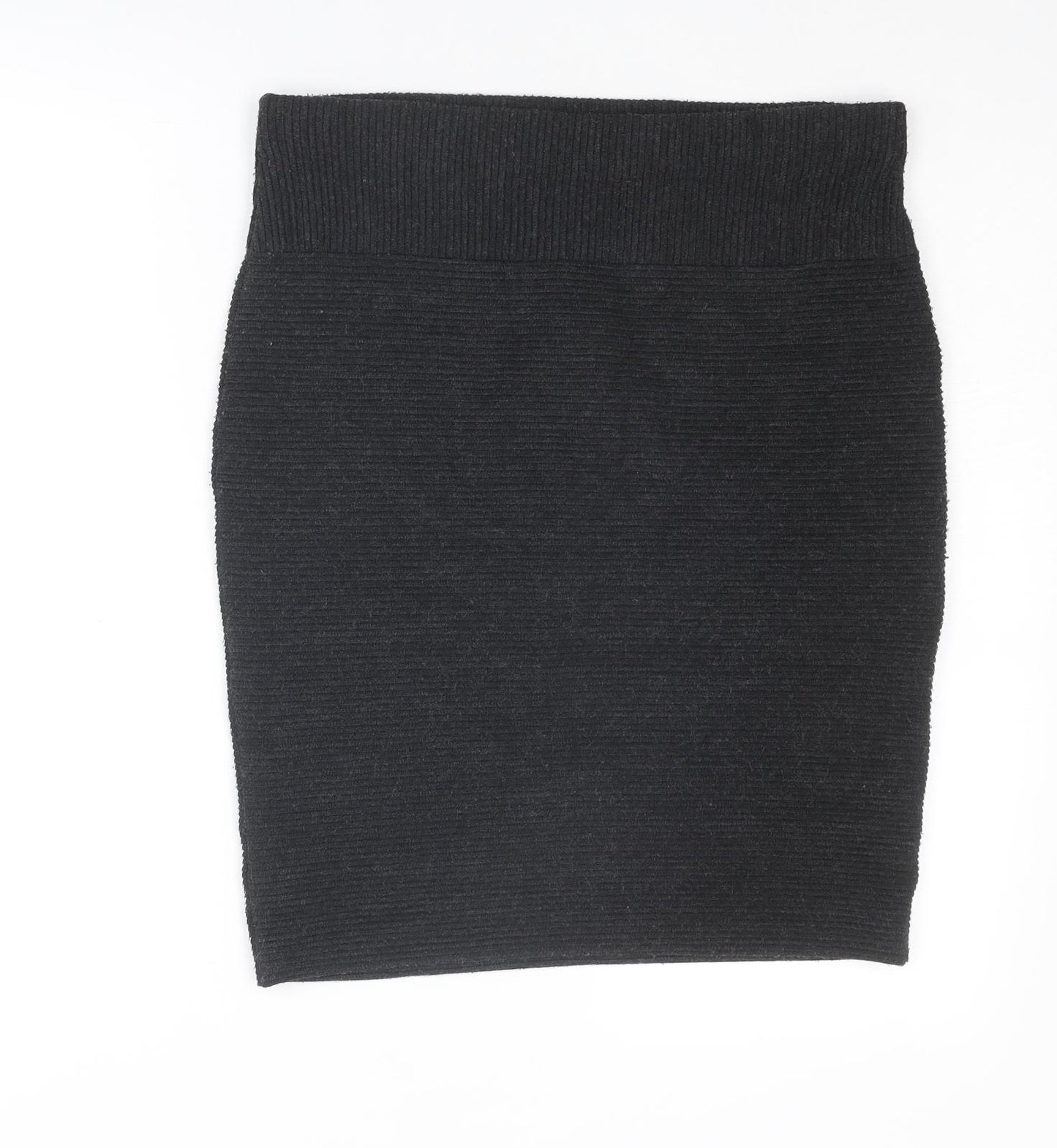 Marks and Spencer Womens Black Acrylic Bandage Skirt Size 12