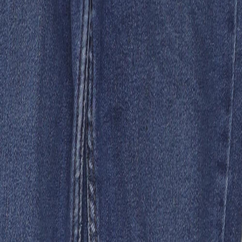 New Look Womens Blue Cotton Skinny Jeans Size 10 Regular Zip