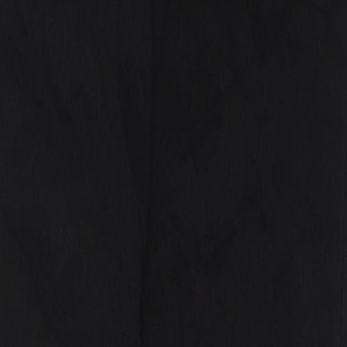Mango Girls Black Cotton Skinny Jeans Size 11-12 Years Regular Zip