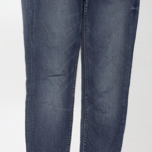 Sandwich Womens Blue Cotton Skinny Jeans Size 10 Regular Zip