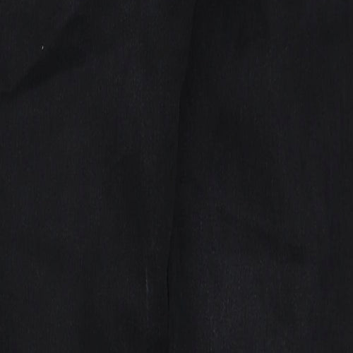 Vifille Womens Black Cotton Skinny Jeans Size S Regular Zip