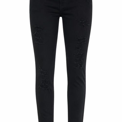 FRAME Womens Black Cotton Skinny Jeans Size 26 in Regular Zip