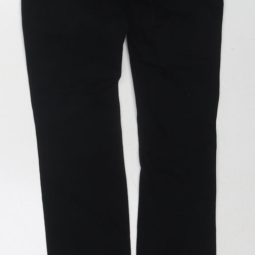 FRAME Womens Black Cotton Skinny Jeans Size 26 in Regular Zip