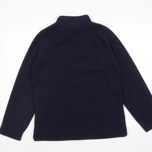 EWM Womens Blue Jacket Size M Zip