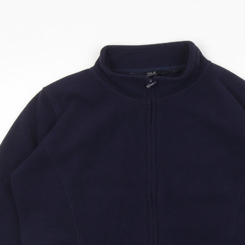 EWM Womens Blue Jacket Size M Zip