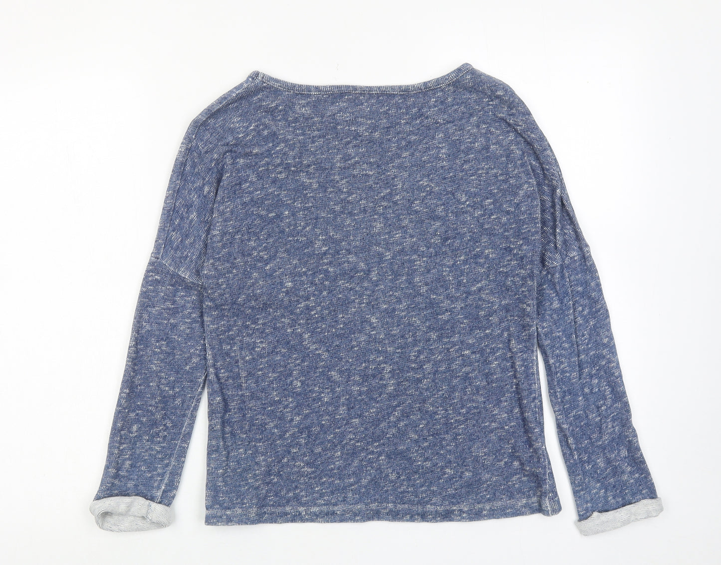 NEXT Girls Blue Cotton Pullover Sweatshirt Size 10 Years Pullover