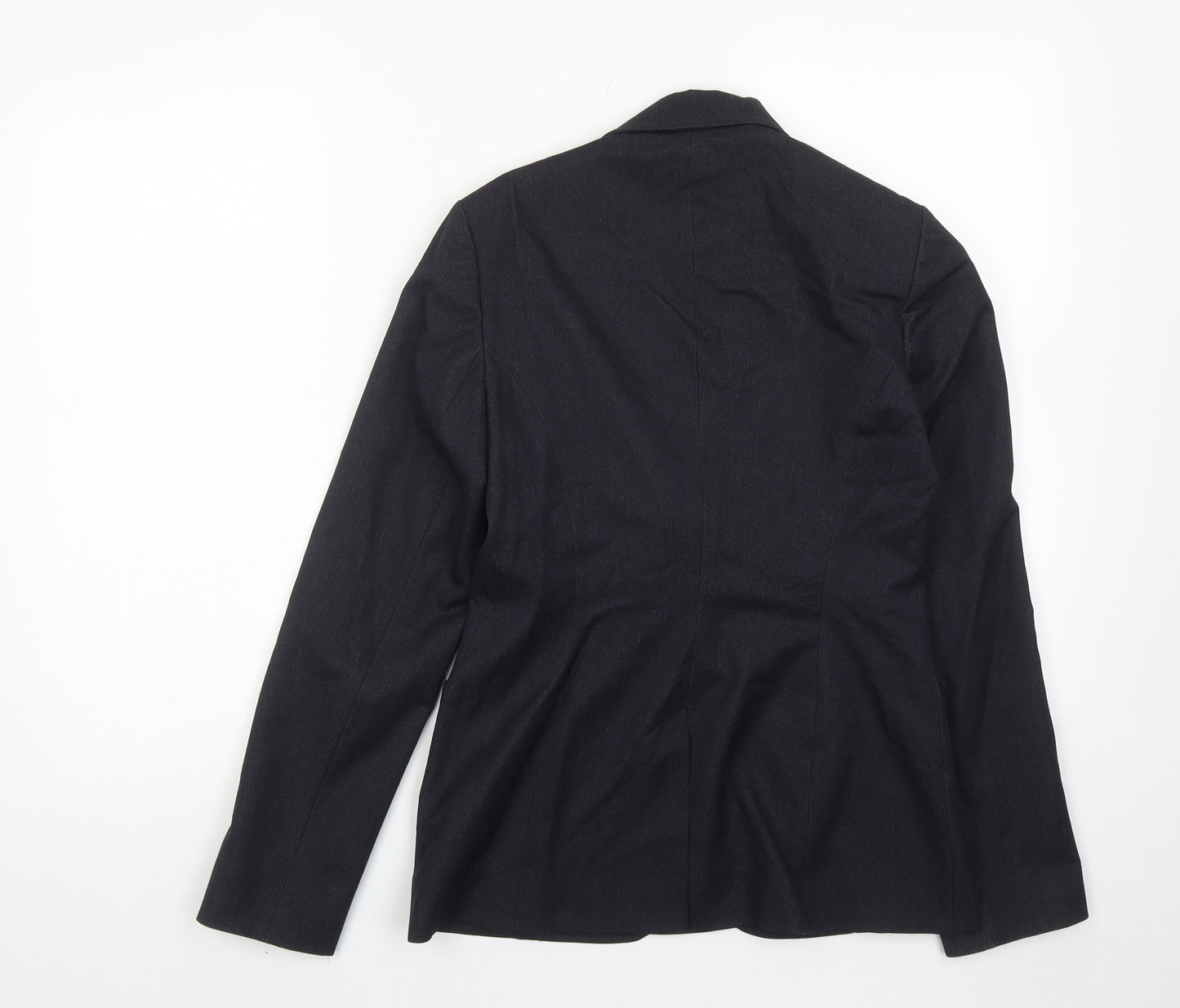 NEXT Womens Blue Polyester Jacket Suit Jacket Size 8