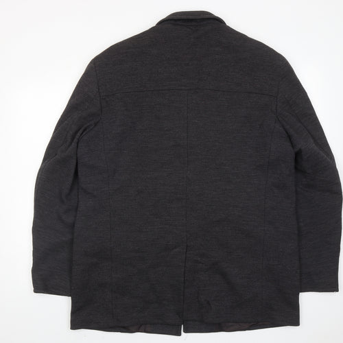 Blazer Mens Grey Jacket Blazer Size 44 Button