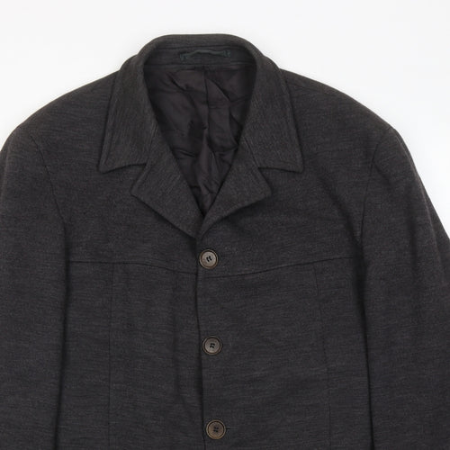 Blazer Mens Grey Jacket Blazer Size 44 Button