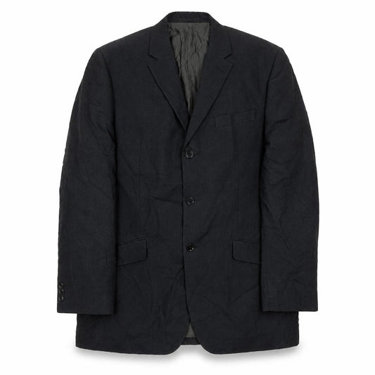 Front view of Next men’s grey polyester jacket suit jacket, size 42, regular